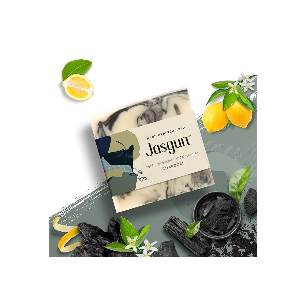 JASGUN Charcoal Cold Processed Soap