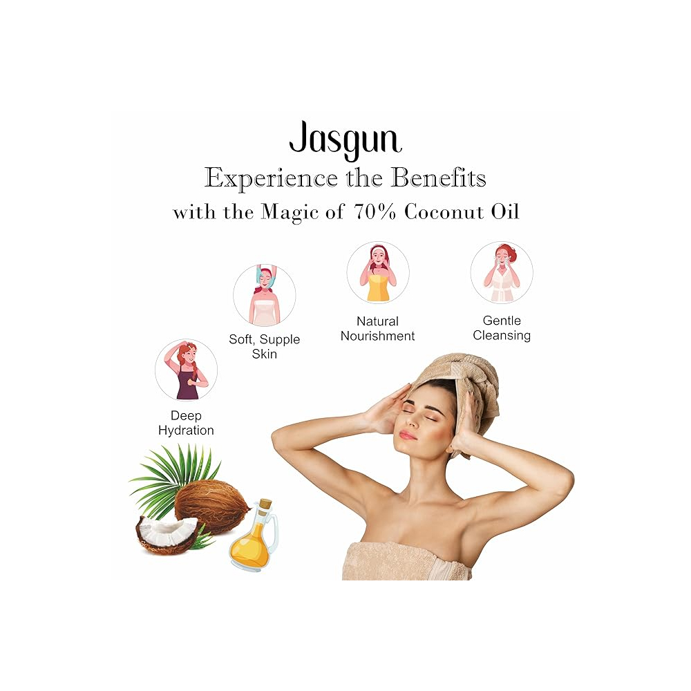 JASGUN Aqua Coral Cold Processed Soap