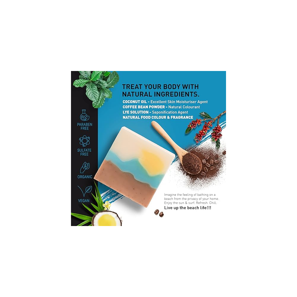 JASGUN Beach Cold Processed Soap