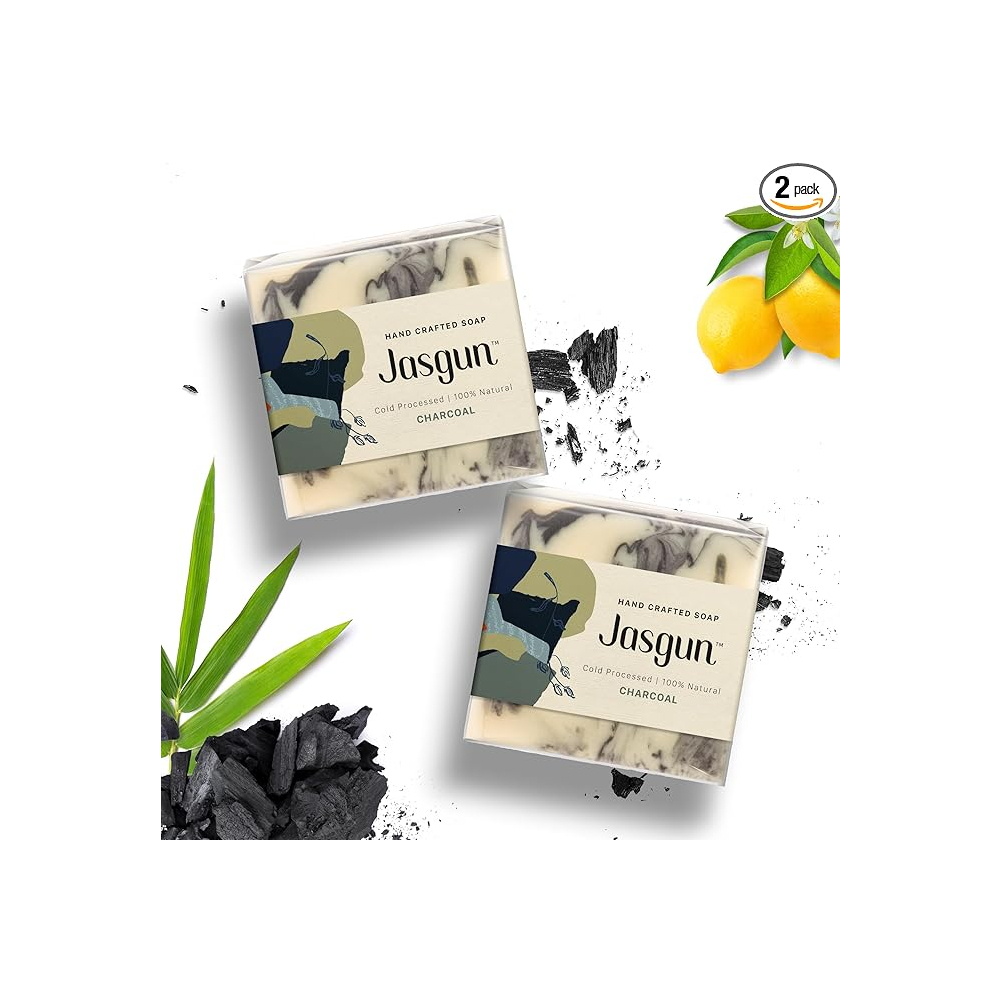 JASGUN Charcoal Cold Processed Soap